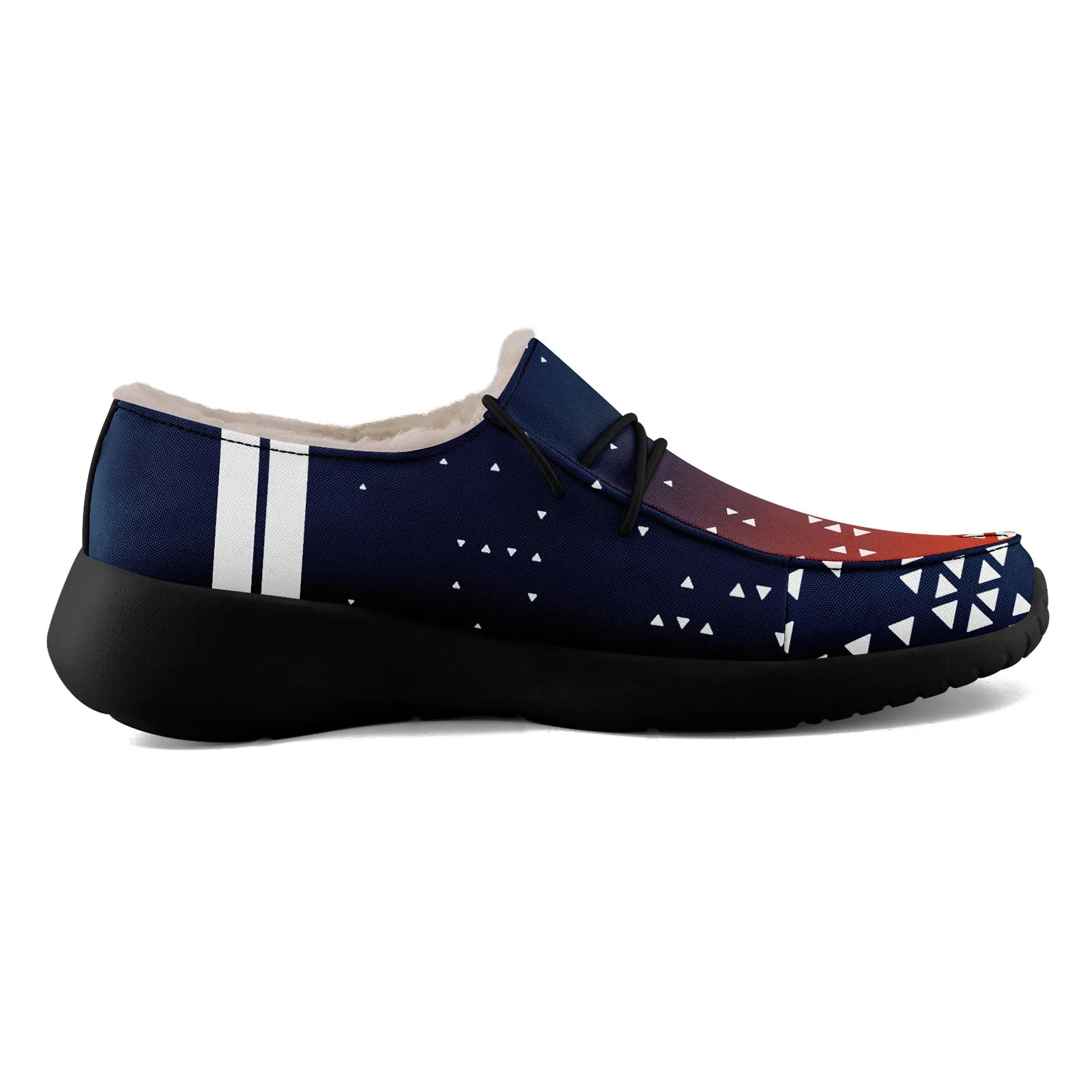 Custom Blue White Denver Shoes Personalized Sneaker FN042-D020279-10