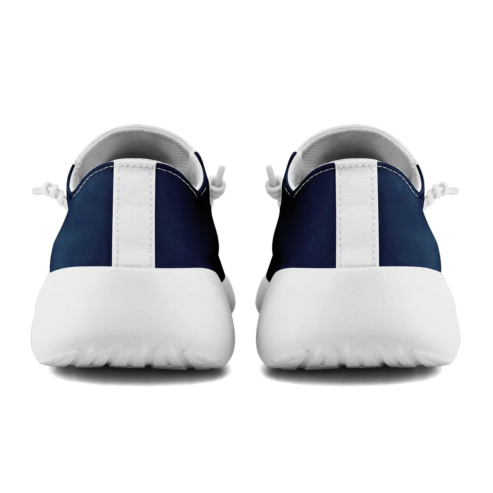Custom Dallas Blue White Shoes Personalized Sneaker FN018-D020278-9