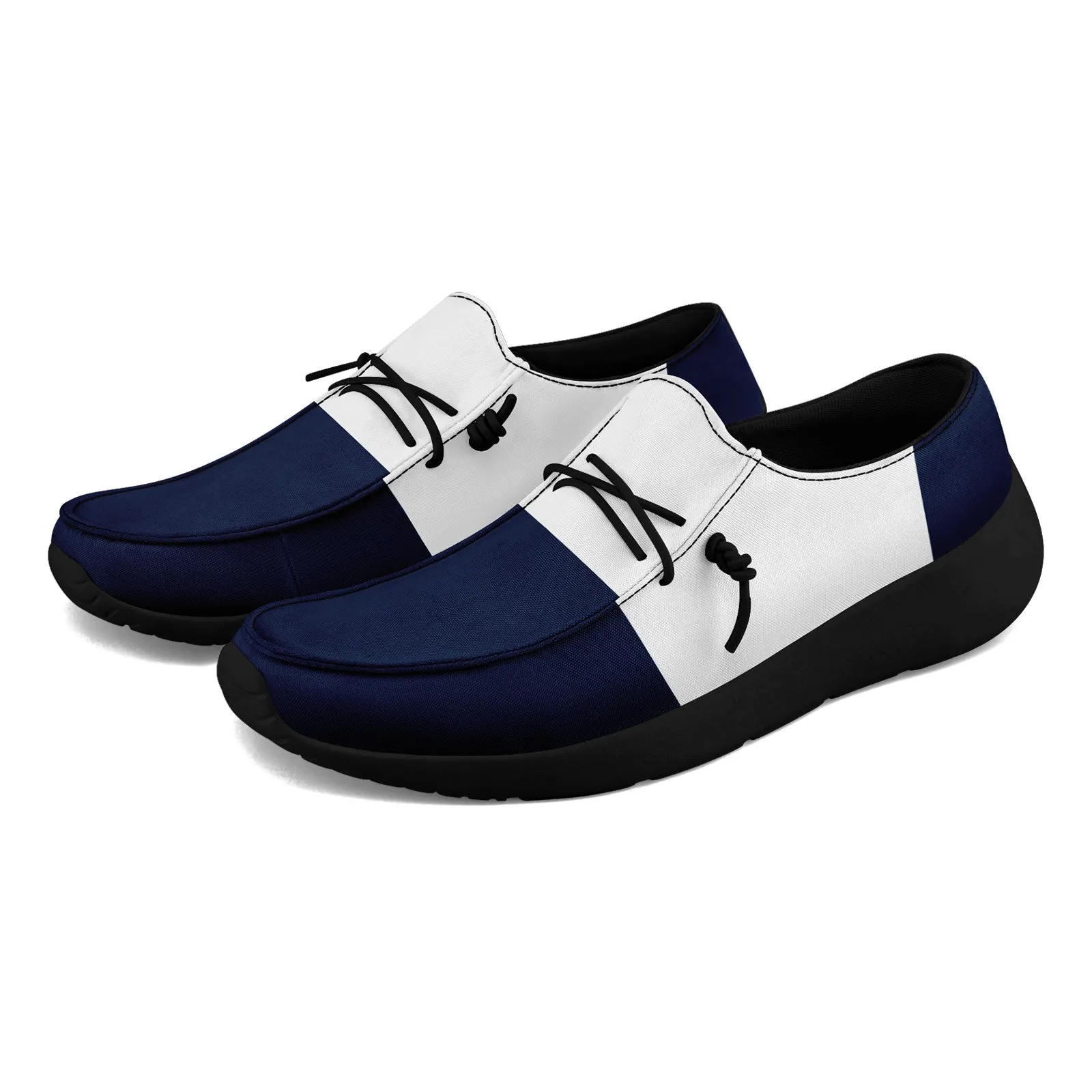 Custom Dallas Blue White Shoes Personalized Sneaker FN018-D020278-9