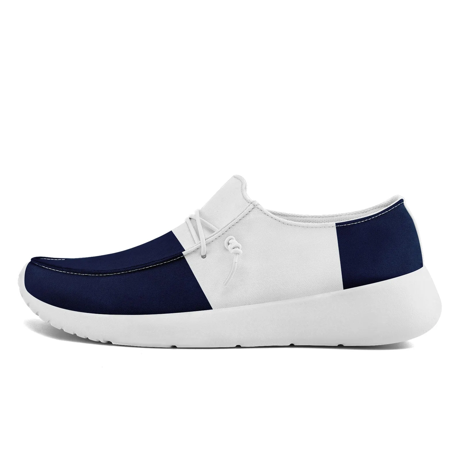 Custom Dallas Blue White Shoes Personalized Sneaker FN018-D020278-9
