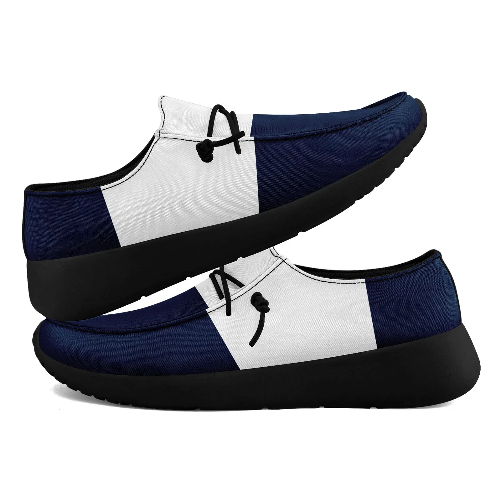 Custom Dallas Blue White Shoes Personalized Sneaker FN018-D020278-9