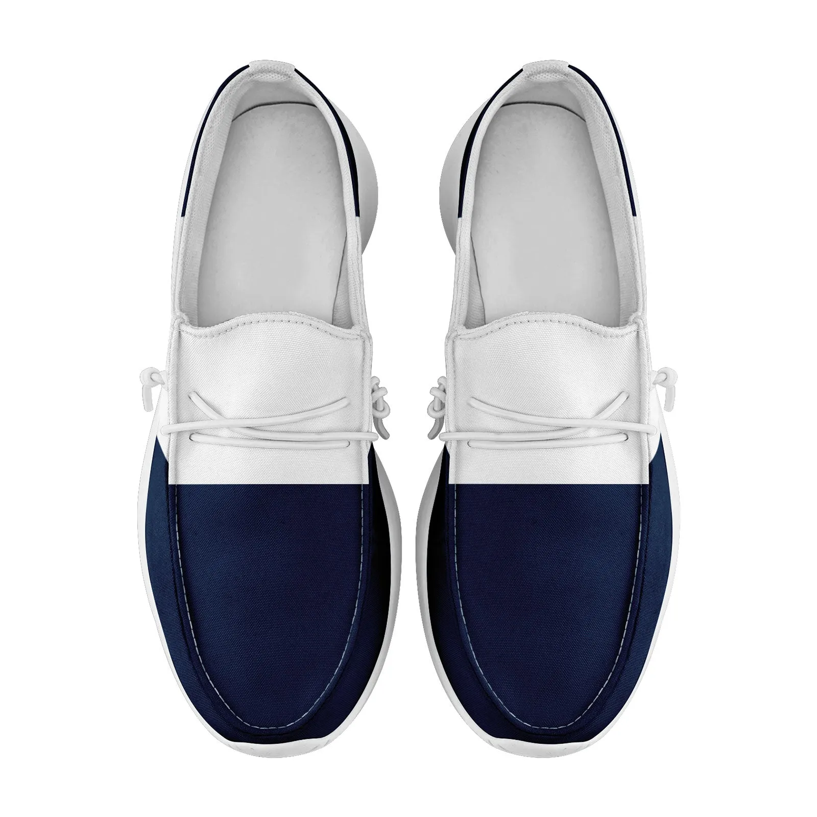 Custom Dallas Blue White Shoes Personalized Sneaker FN018-D020278-9