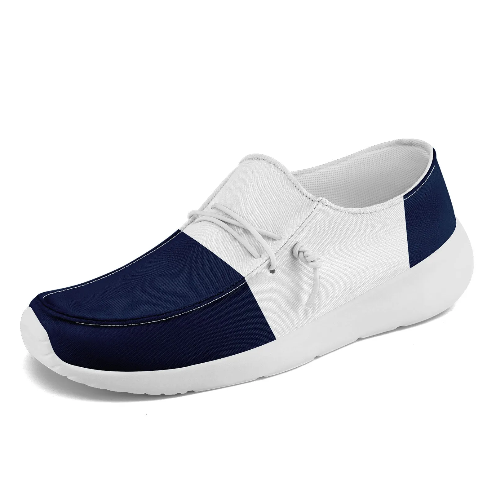 Custom Dallas Blue White Shoes Personalized Sneaker FN018-D020278-9