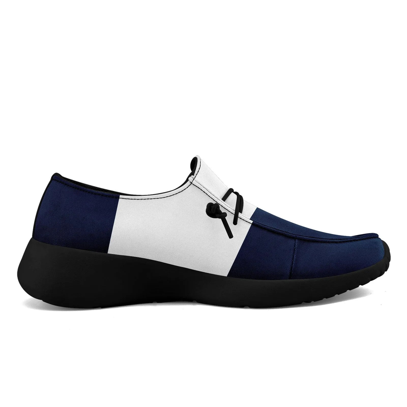 Custom Dallas Blue White Shoes Personalized Sneaker FN018-D020278-9
