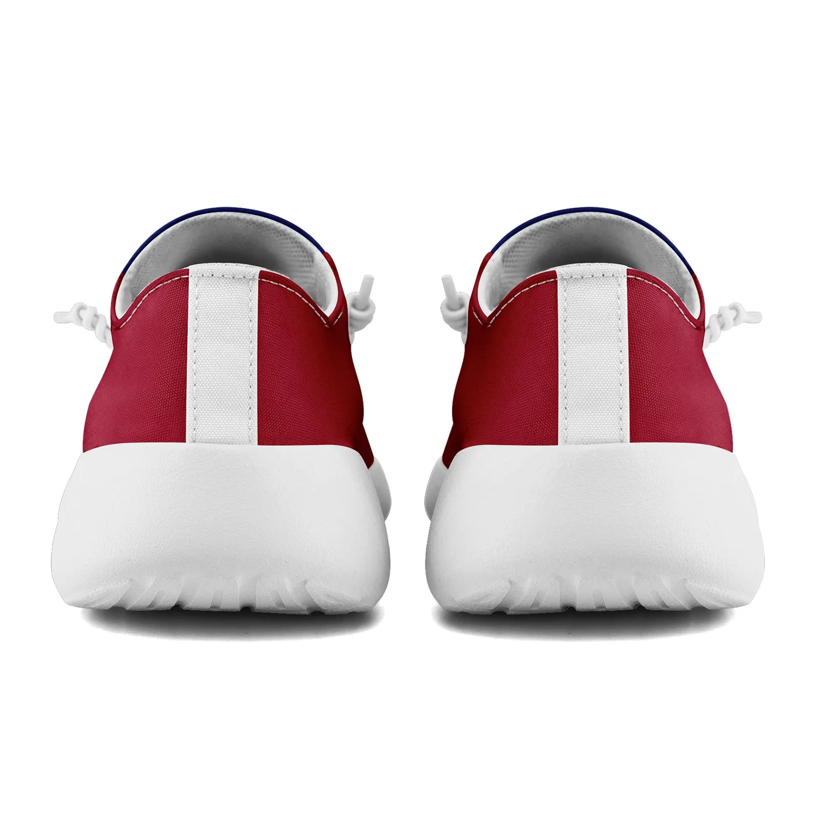 Custom New York Red Blue Shoes Personalized Sneaker FN018-D020278-21 Custom Online