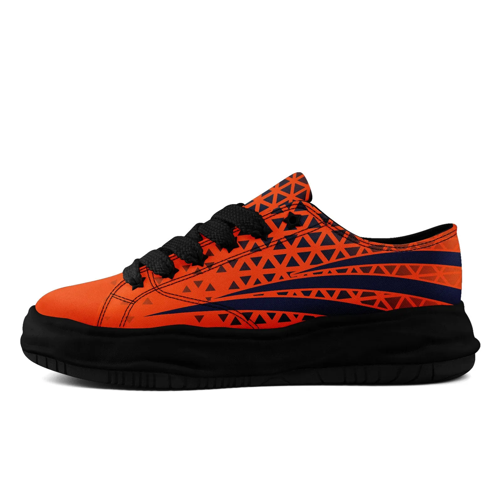 Custom Orange White Colorado Shoes Personalized Sneaker FN038-D023003-10