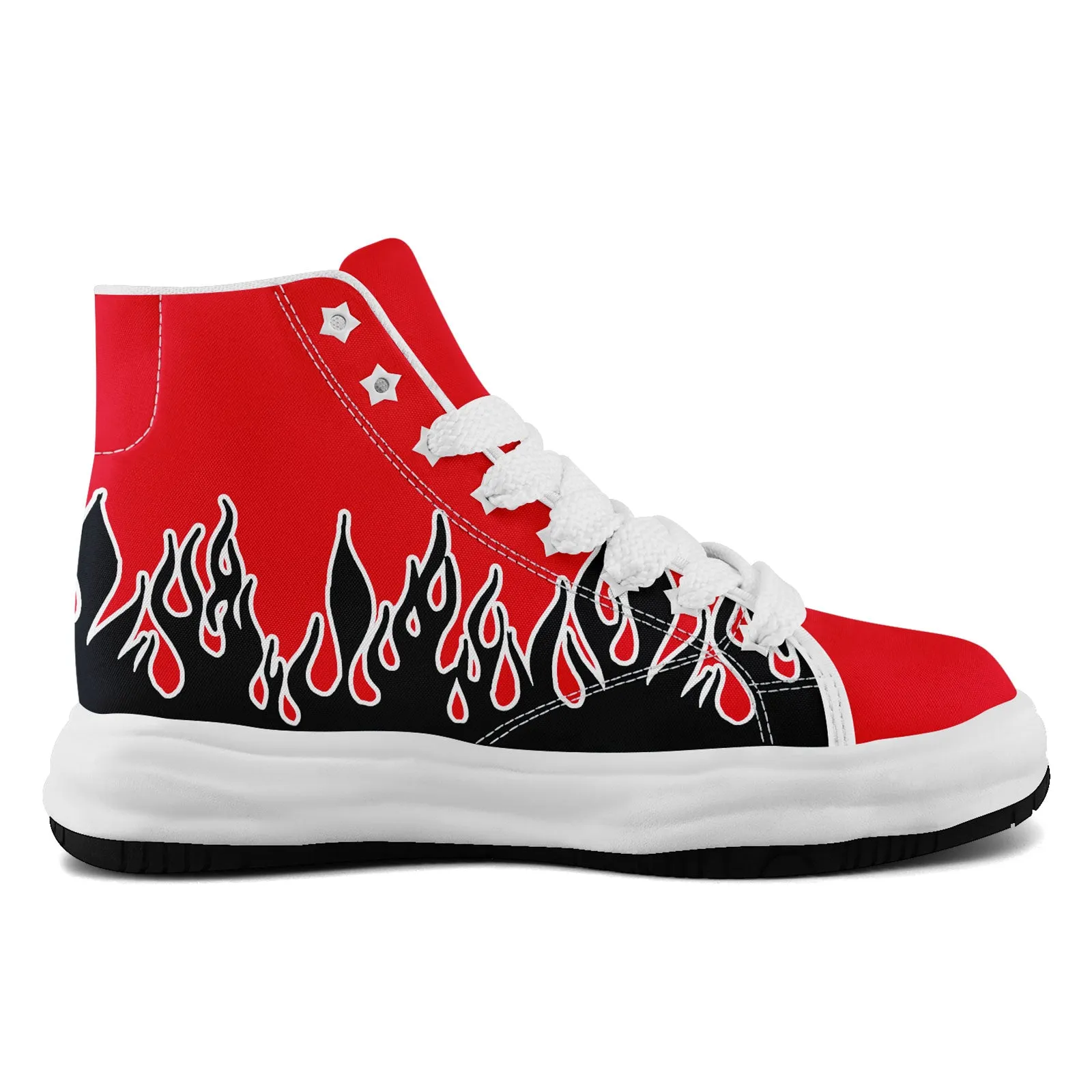 Custom Red Blue Houston Firesoul Shoes Personalized Sneaker FN039-D020272-12