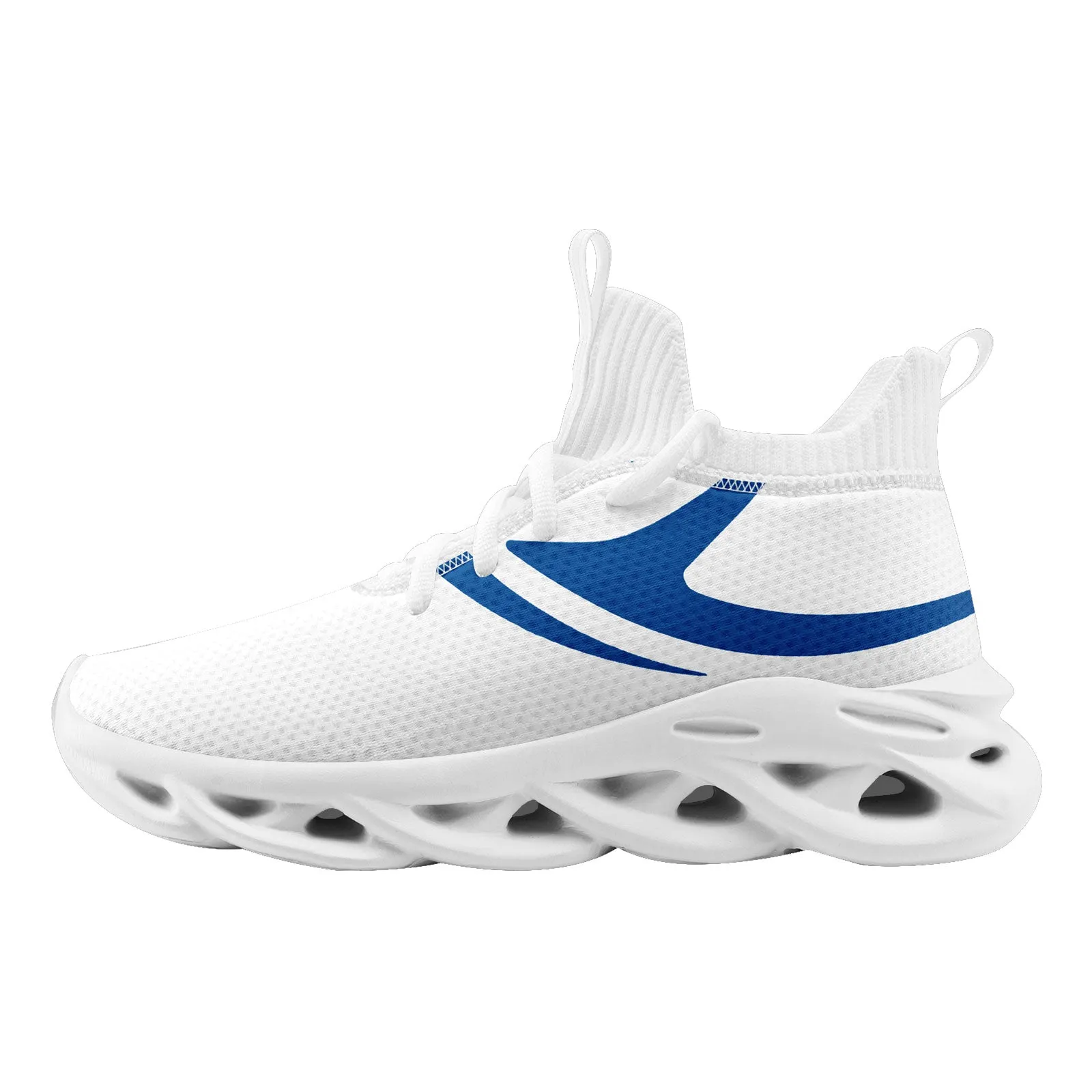 Custom White Pittsburgh Maxsoul Shoes Personalized Sneaker FN030-D025004-31