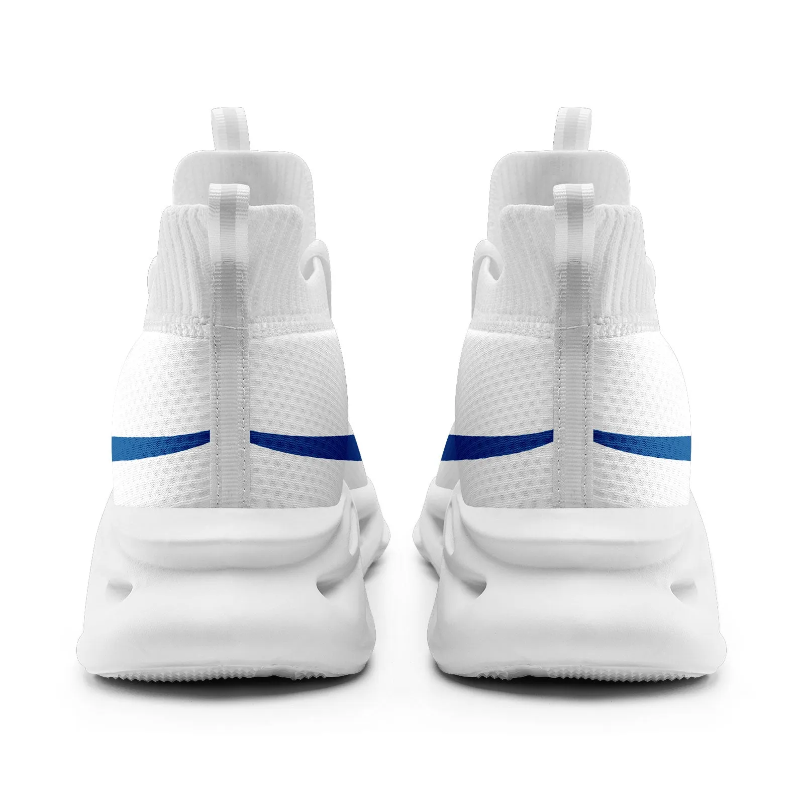Custom White Pittsburgh Maxsoul Shoes Personalized Sneaker FN030-D025004-31