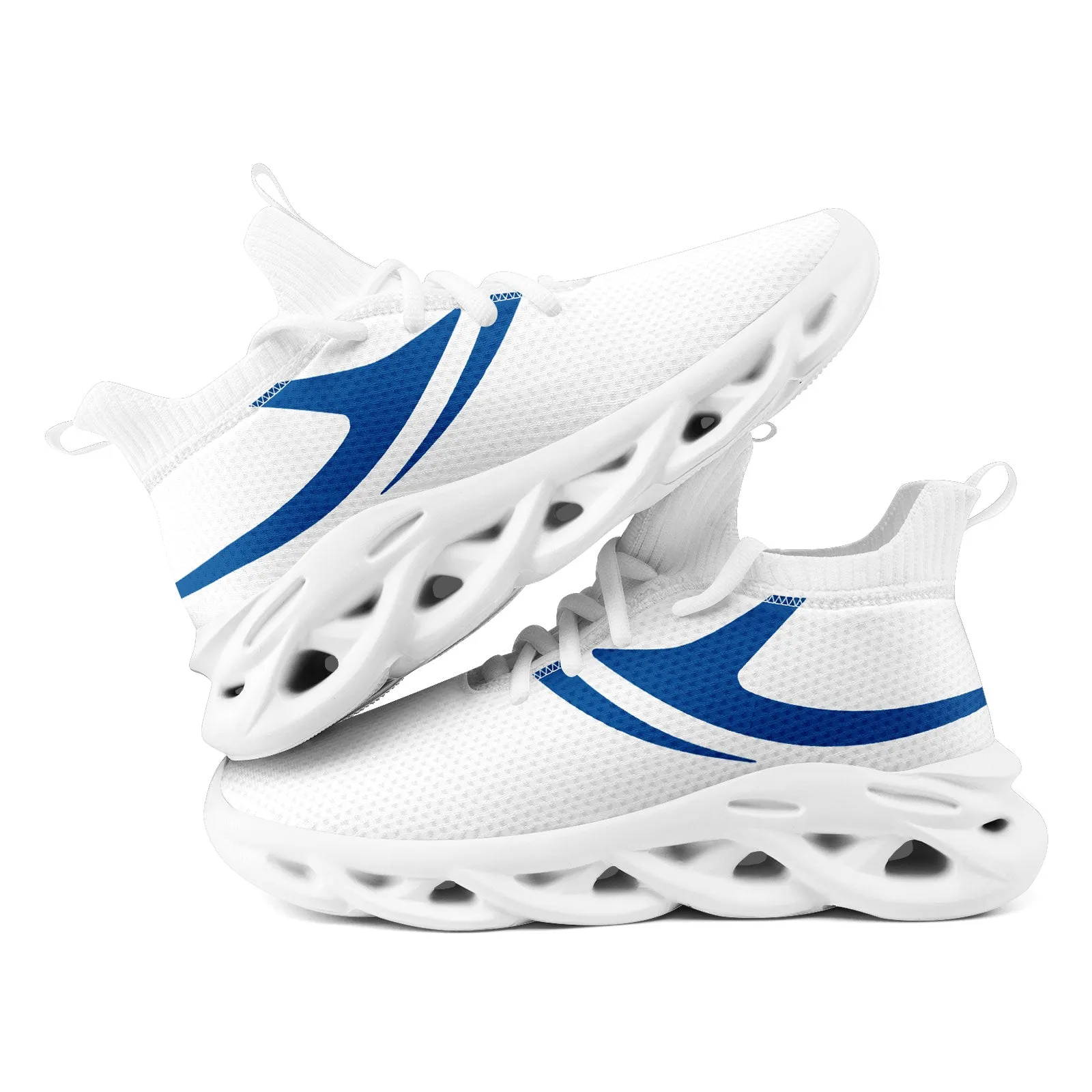 Custom White Pittsburgh Maxsoul Shoes Personalized Sneaker FN030-D025004-31