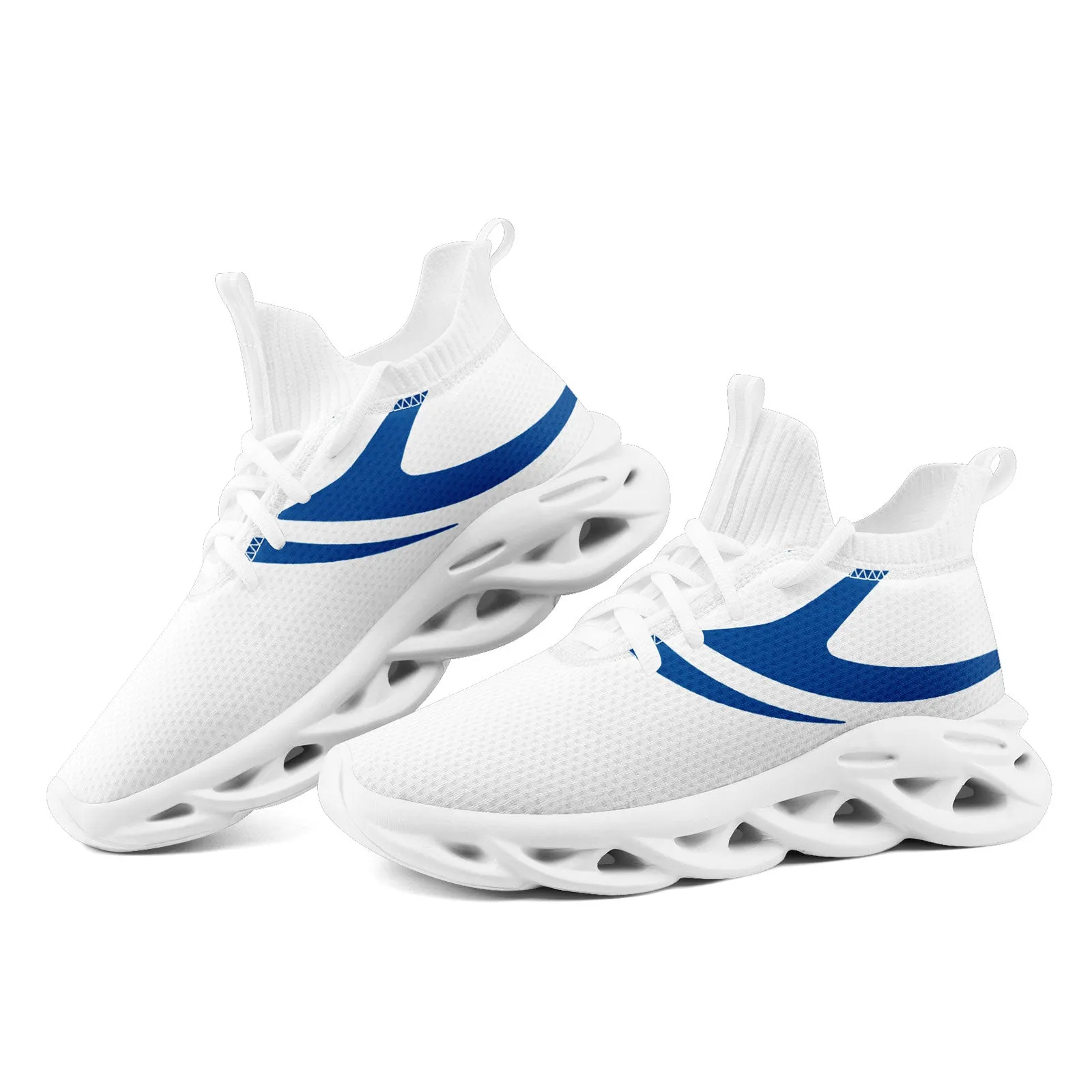 Custom White Pittsburgh Maxsoul Shoes Personalized Sneaker FN030-D025004-31