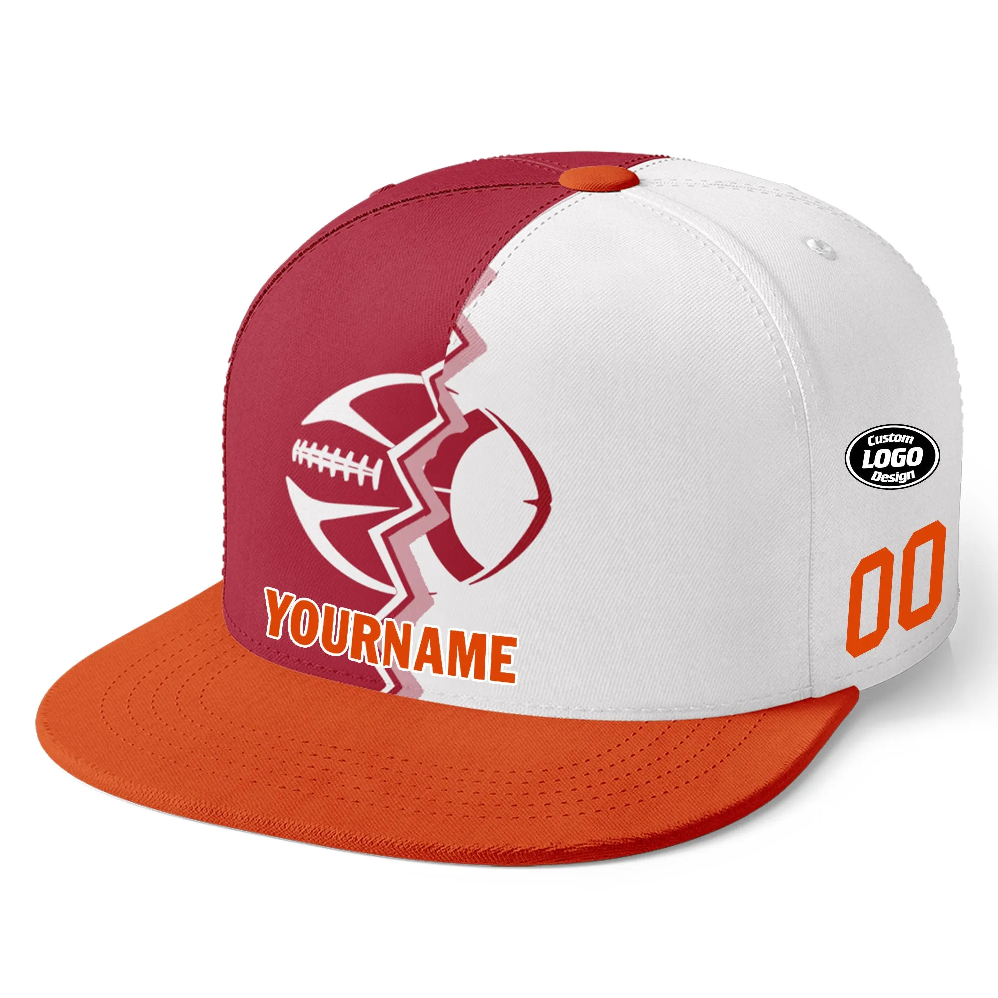 Custom White Red Florida MaxSoul Shoes and Hat Combo Offer Personalized Combo ZH-D028017-15