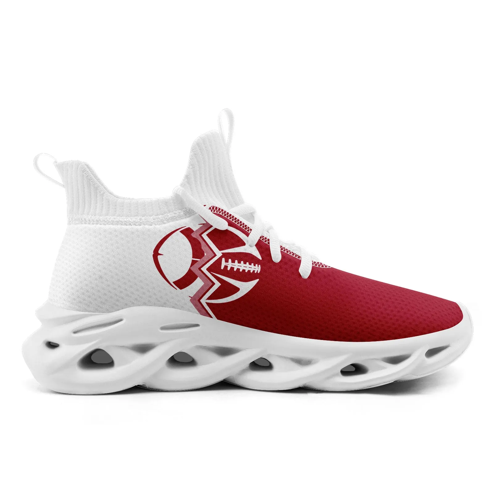 Custom White Red Florida MaxSoul Shoes and Hat Combo Offer Personalized Combo ZH-D028017-15
