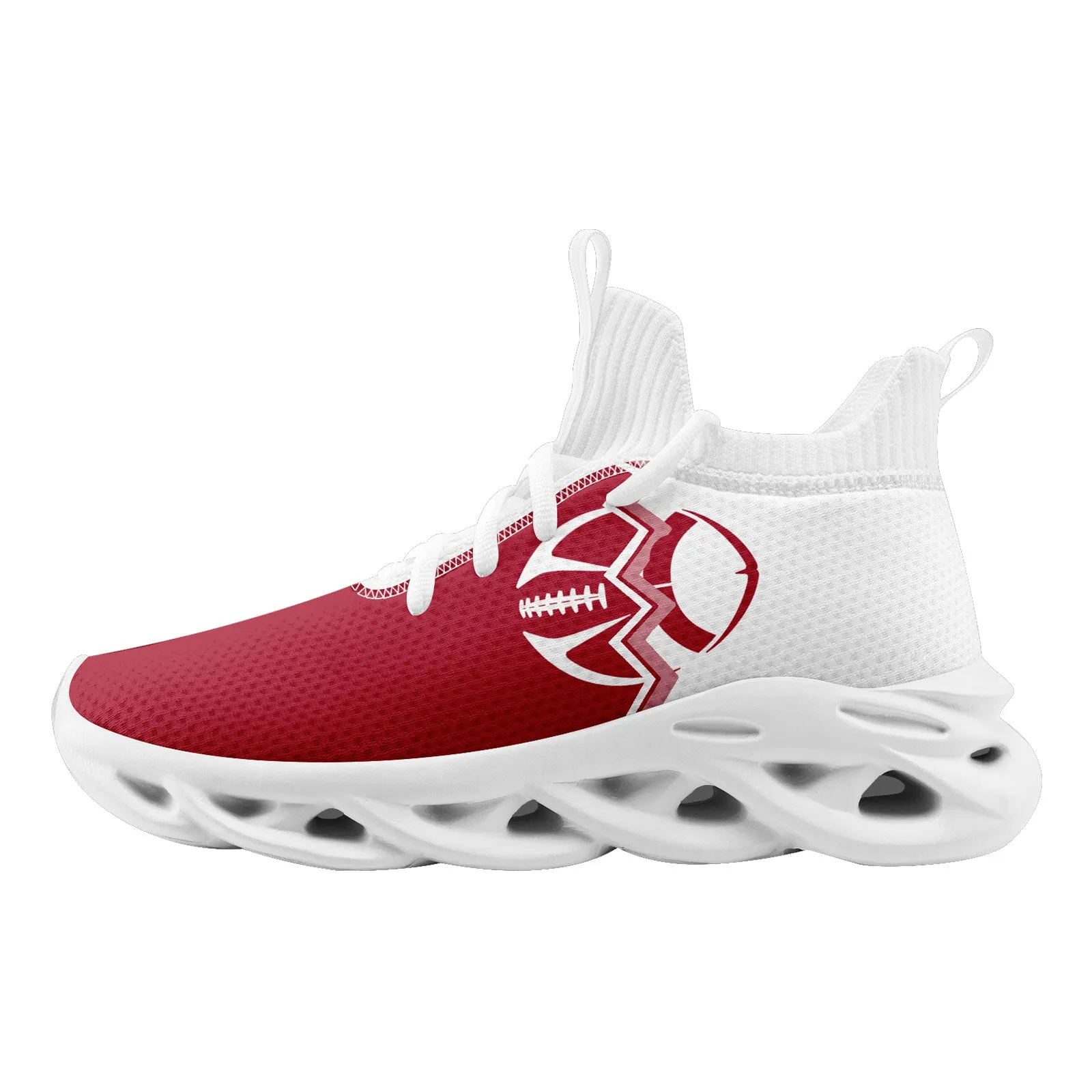 Custom White Red Florida MaxSoul Shoes and Hat Combo Offer Personalized Combo ZH-D028017-15