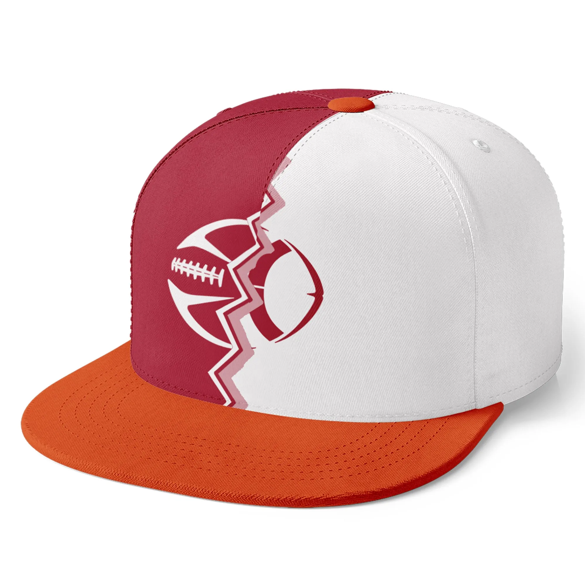 Custom White Red Florida MaxSoul Shoes and Hat Combo Offer Personalized Combo ZH-D028017-15