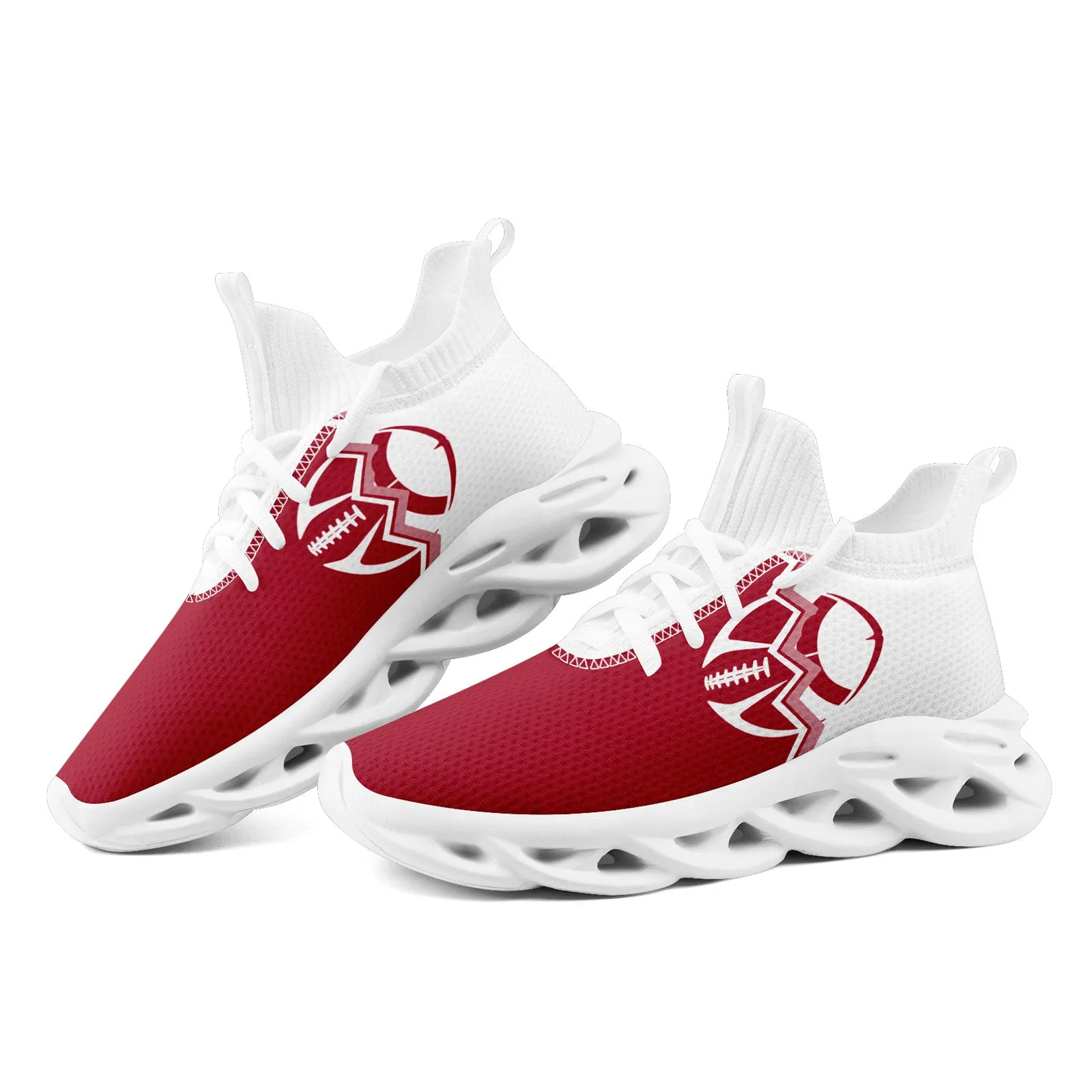 Custom White Red Florida MaxSoul Shoes and Hat Combo Offer Personalized Combo ZH-D028017-15