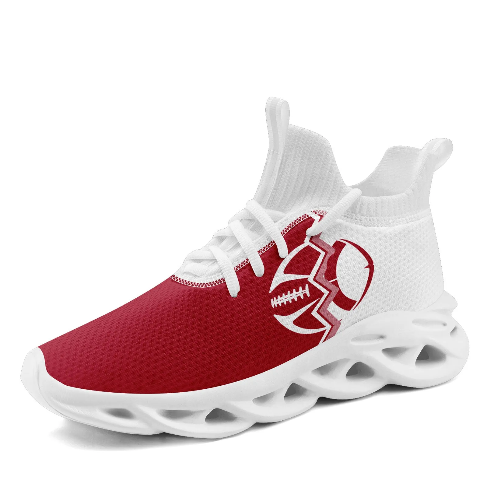 Custom White Red Florida MaxSoul Shoes and Hat Combo Offer Personalized Combo ZH-D028017-15