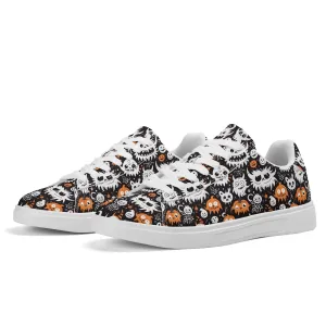 Cute Monsters Adult Lightweight Brand Low Top Leather Shoes