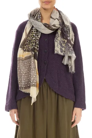 Fashion Mosaic Silk Scarf