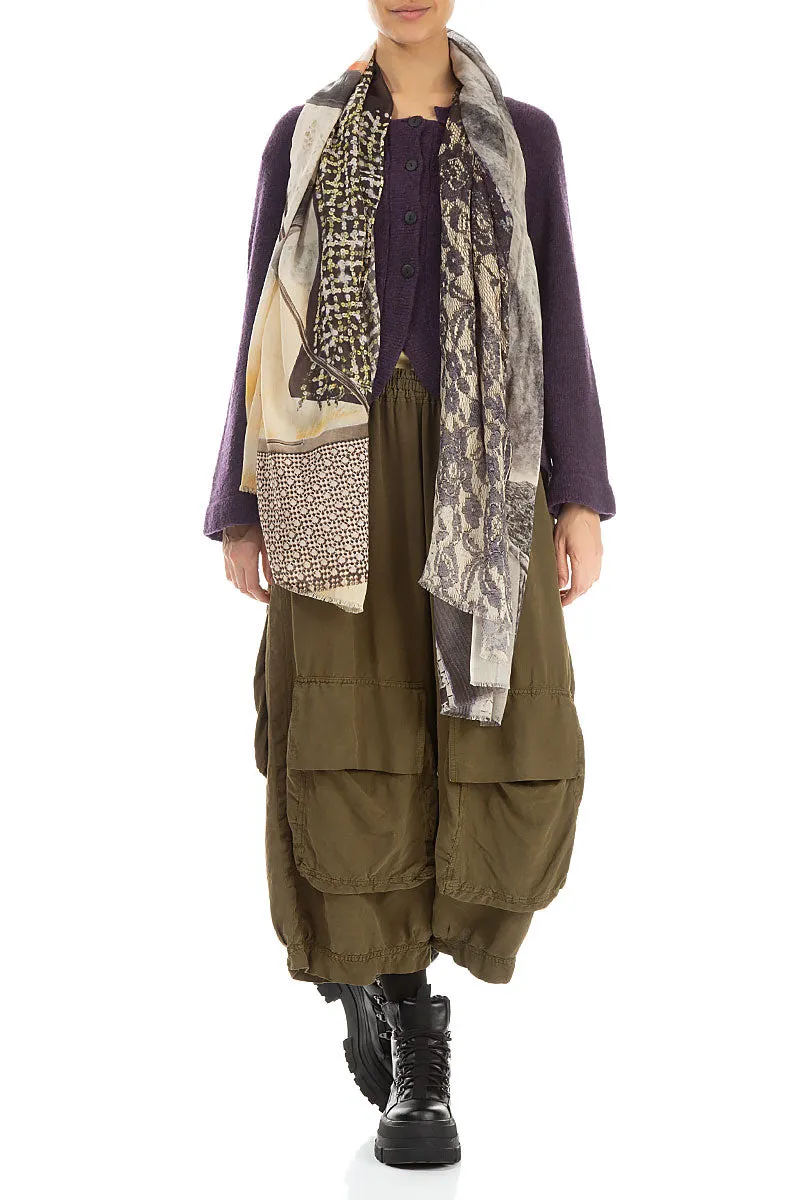 Fashion Mosaic Silk Scarf