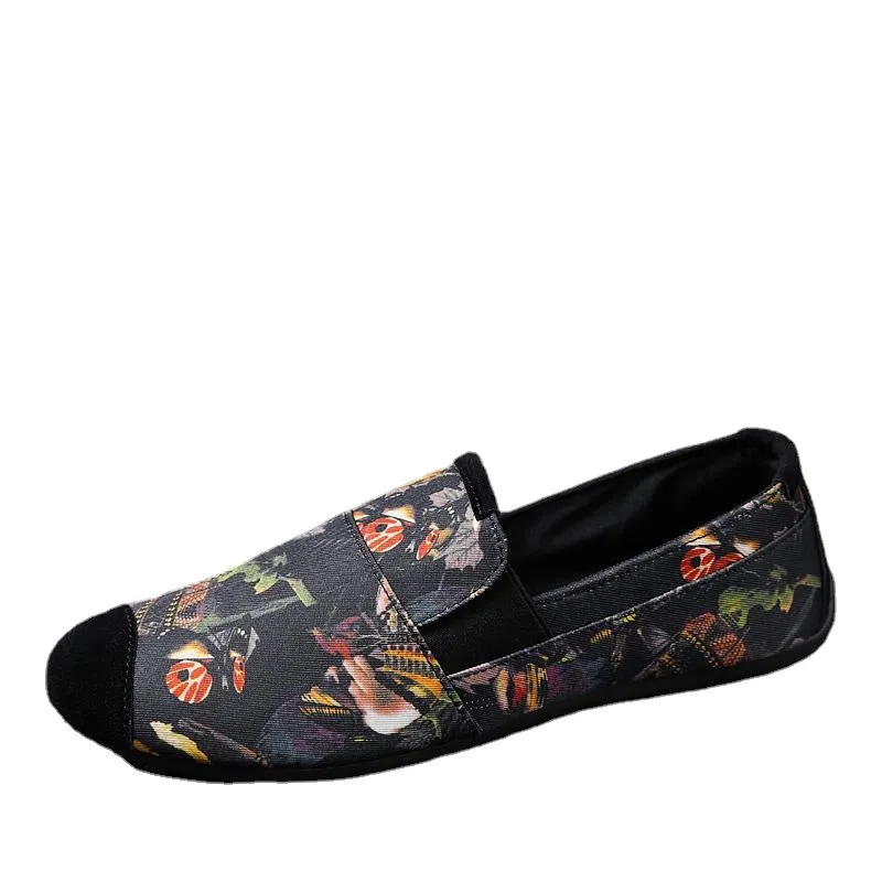 Fisherman loafers shoes men's bean shoes in spring 2022 new non-slip casual men's shoes lazy shoes a pedal