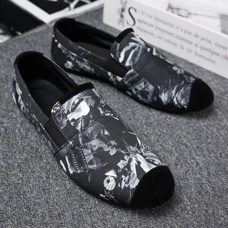 Fisherman loafers shoes men's bean shoes in spring 2022 new non-slip casual men's shoes lazy shoes a pedal
