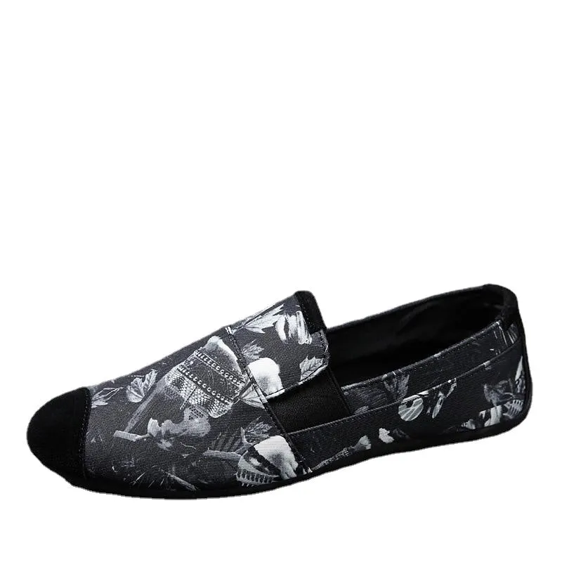 Fisherman loafers shoes men's bean shoes in spring 2022 new non-slip casual men's shoes lazy shoes a pedal
