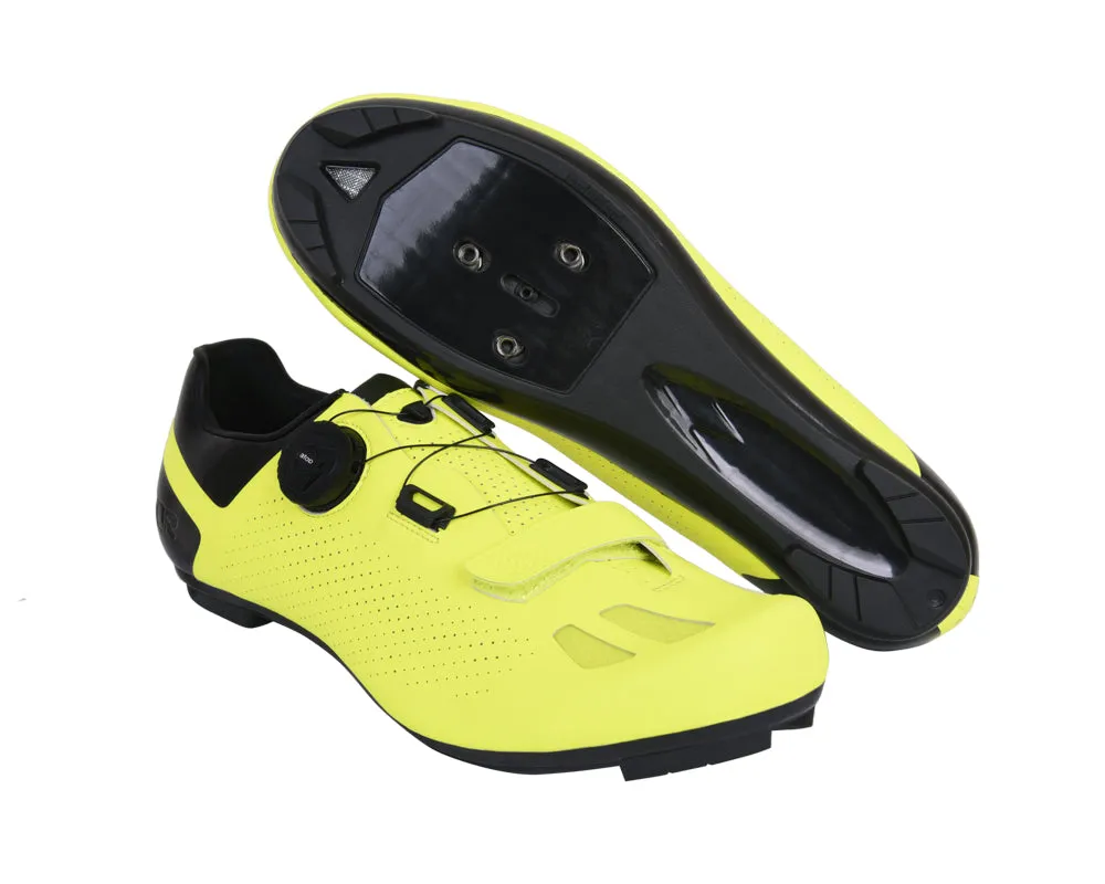 FLR F-11 Road Shoes - Neon Yellow