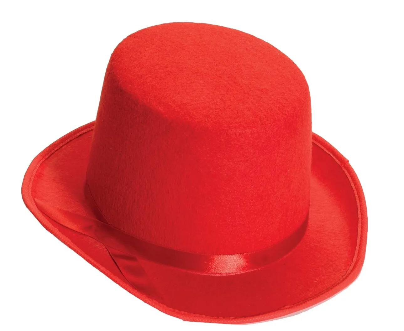 Forum Novelties Red Deluxe Top Hat