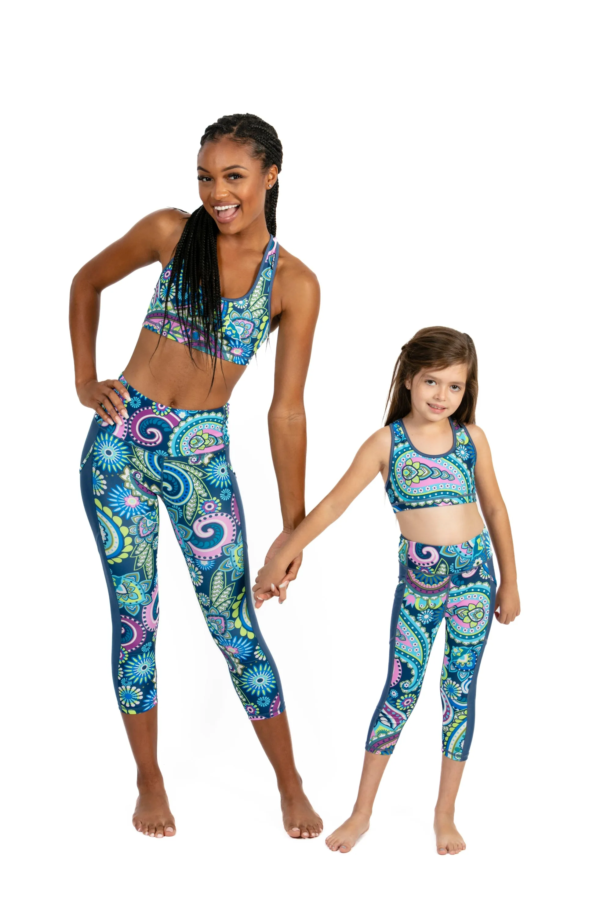 Galia Jewel Girls Reversible Sports Bra