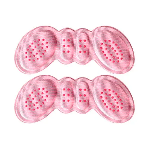Gel Heel Cushion Inserts – High Heel Shoe Pads – Heel Grip Liner Insert (3mm Thickness, Pink)