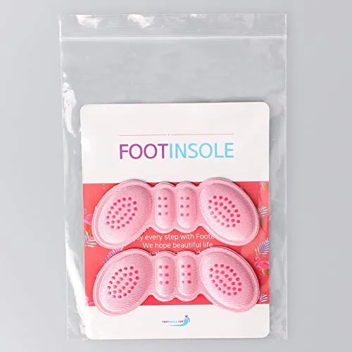 Gel Heel Cushion Inserts – High Heel Shoe Pads – Heel Grip Liner Insert (3mm Thickness, Pink)