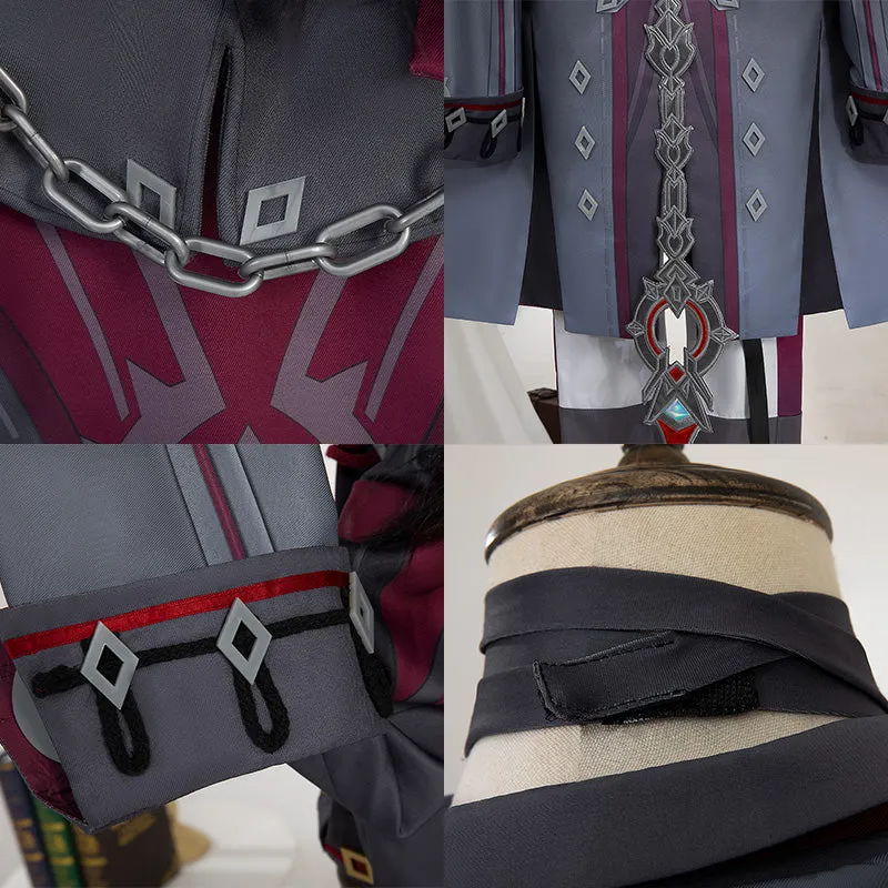 Genshin Impact Wriothesley Cosplay Costume R