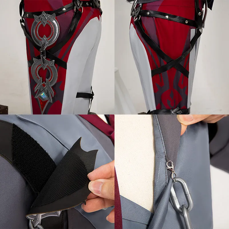 Genshin Impact Wriothesley Cosplay Costume R