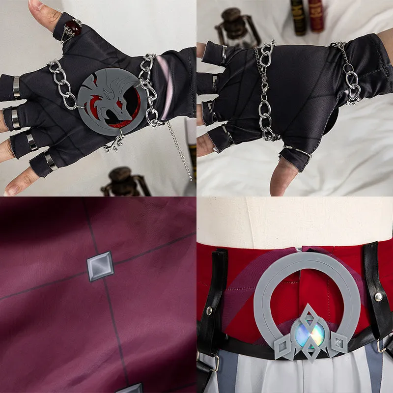 Genshin Impact Wriothesley Cosplay Costume R