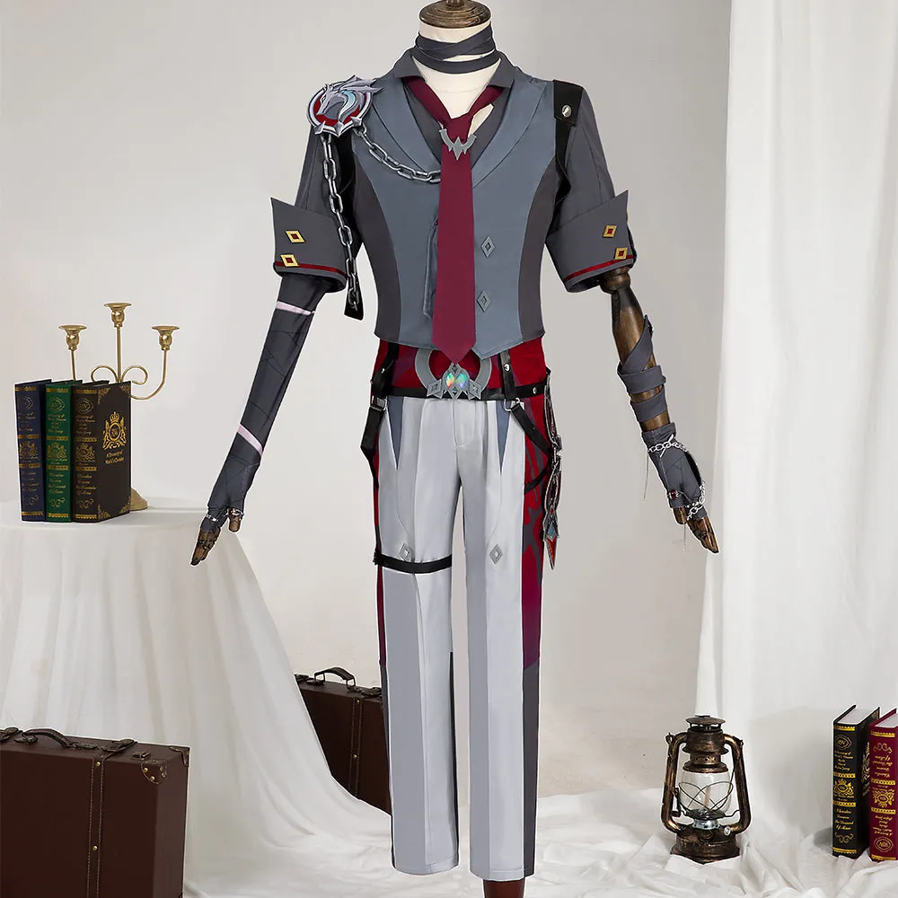 Genshin Impact Wriothesley Cosplay Costume R