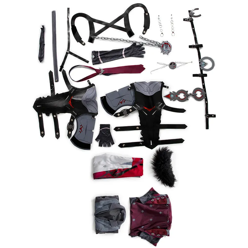 Genshin Impact Wriothesley Cosplay Costume R
