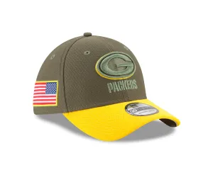 Green Bay Packers 39THIRTY OnField Salute to Service Hat