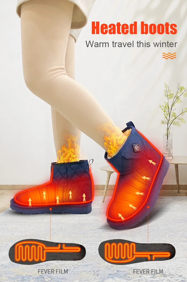 Heated boots