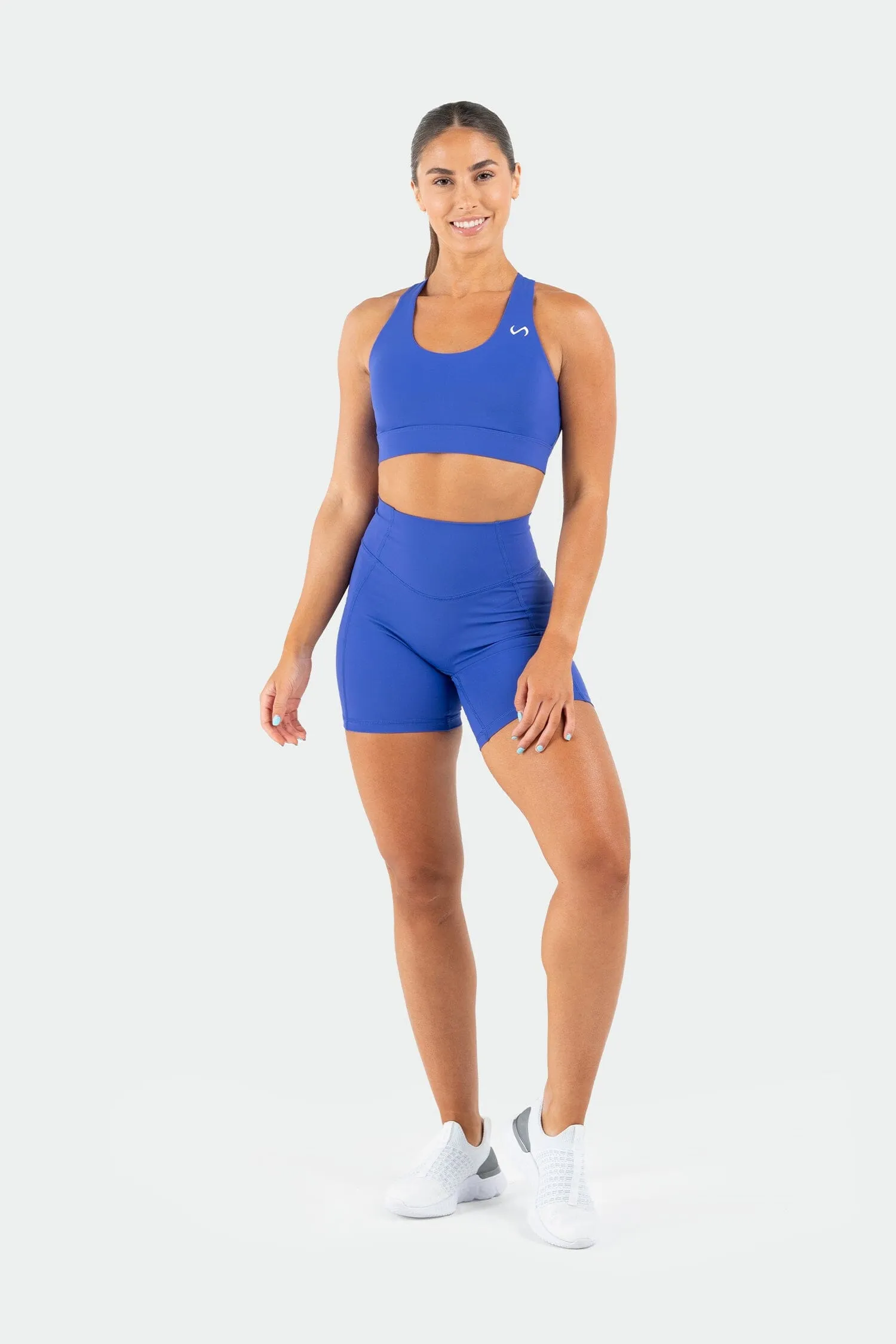 Hyper Power High Waisted Gym Shorts