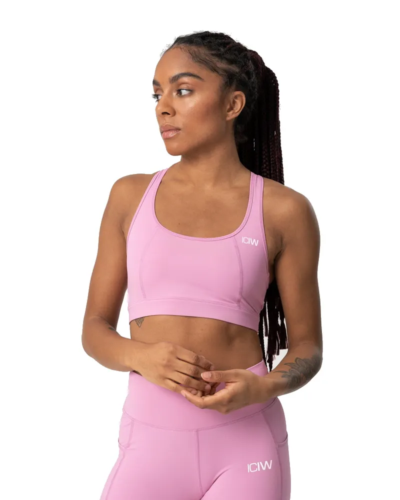 ICANIWILL Classic Sports Bra Dusty Pink | Buy ICANIWILL Classic Sports Bra Dusty Pink here | Outnorth