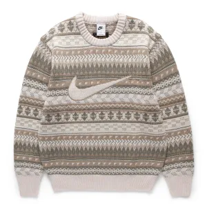 LIFE FAIR ISLE SWOOSH SWEATER