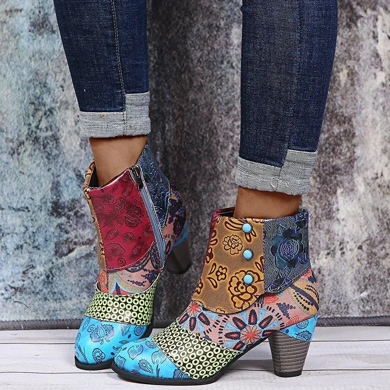 🔥Limited Time Offer 49% OFF🔥Bohemian women's Martin boots
