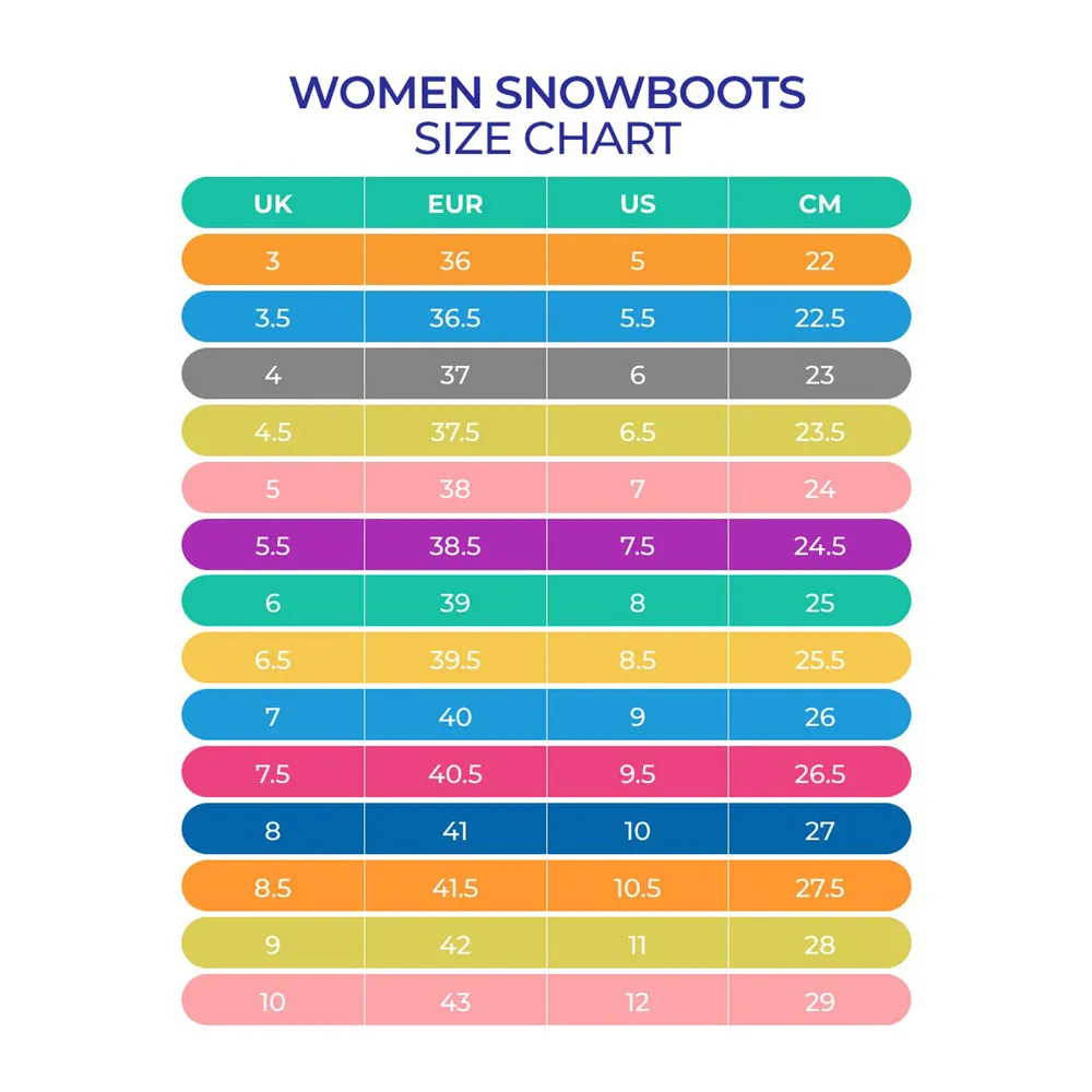 Little Surprise Box, Purple Snowflake Waterproof Winter Snow Boots for Women for Minus Degree Temperature