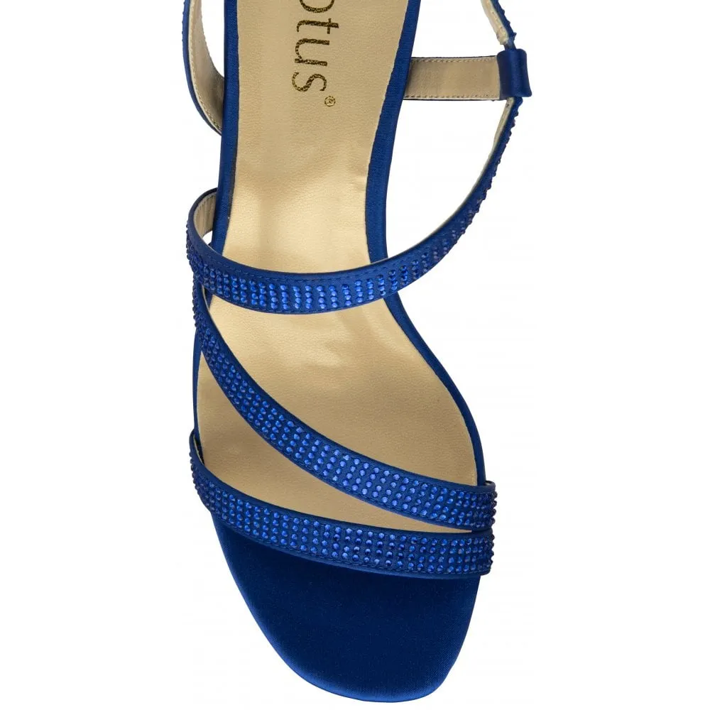 Lotus Occasion Wear Sandal Bernadett SAPHIRE uls377