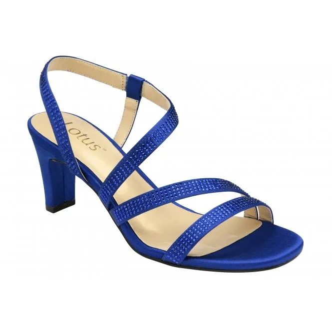 Lotus Occasion Wear Sandal Bernadett SAPHIRE uls377