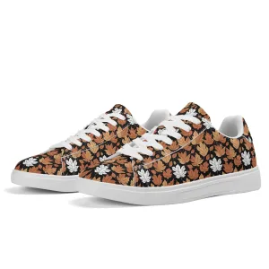 Maple leaves Adult Lightweight Brand Low Top Leather Shoes