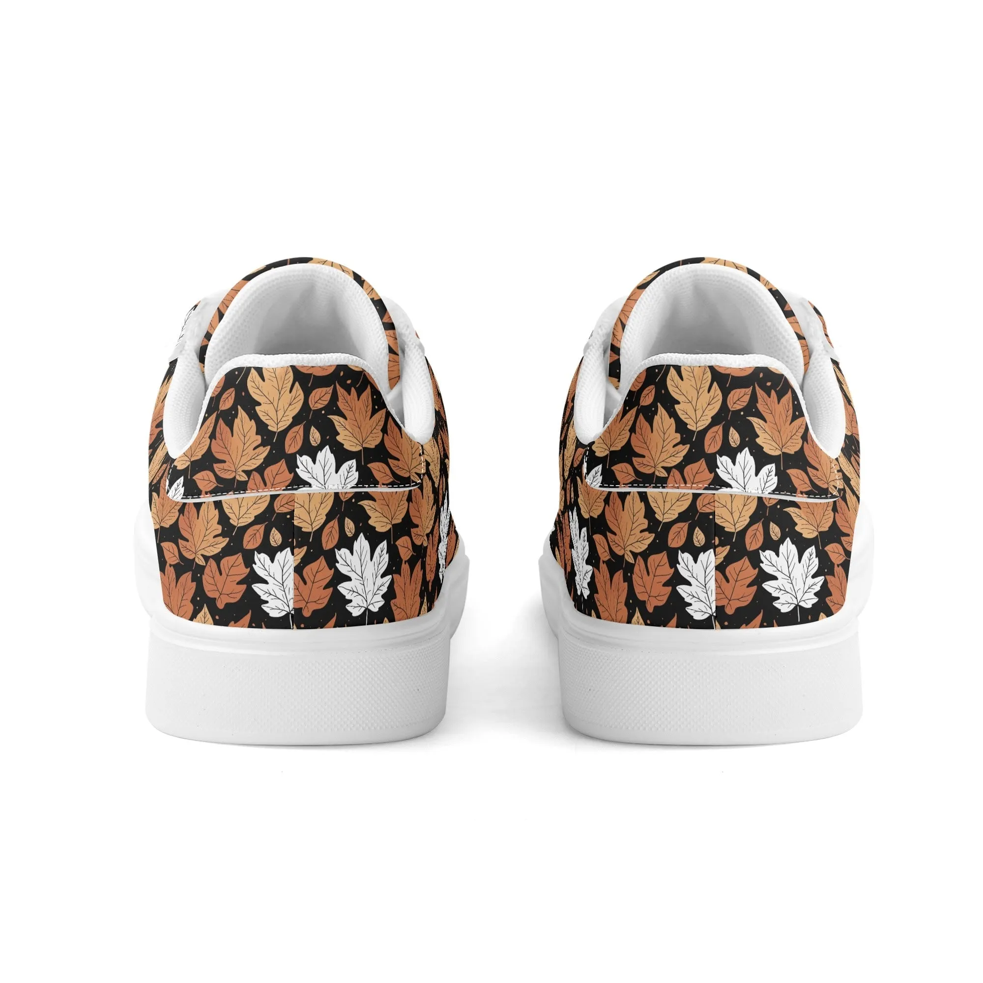 Maple leaves Adult Lightweight Brand Low Top Leather Shoes