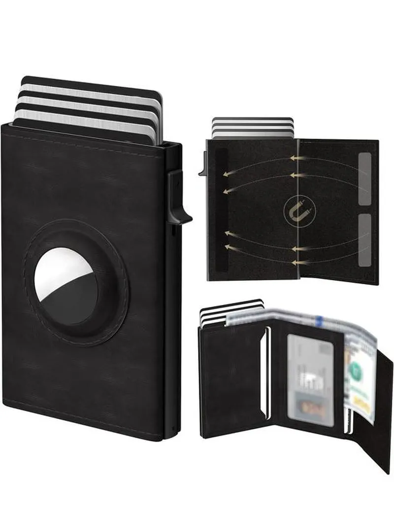 Men'S Business Minimalist Bifold Wallet with RFID Blocking, Casual Trendy Bifold Wallet, Multi Card Slot Card Holder for Men for Daily Use