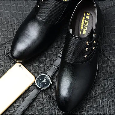 Men's Leatherette Oxford shoe for Office, Career Party